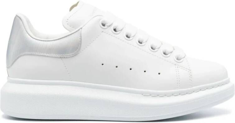 Alexander mcqueen Witte Oversized Sneakers met Logo White Dames