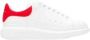Alexander mcqueen Witte Oversized Sneakers met Rode Detail White Heren - Thumbnail 1