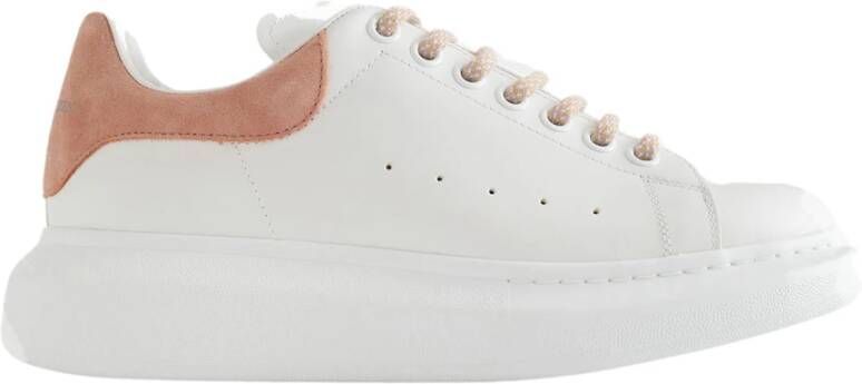 Alexander mcqueen Witte Oversized Sneakers Vetersluiting White Dames