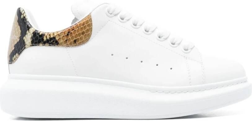 Alexander McQueen Witte Oversized Sneakers voor Vrouwen