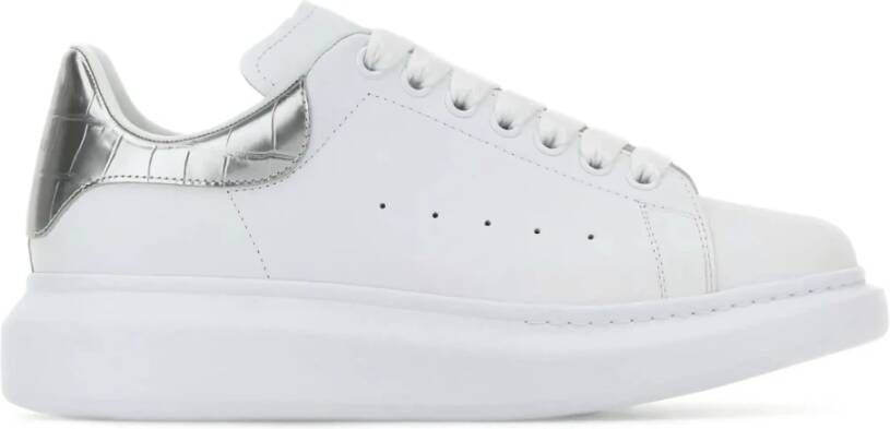 Alexander McQueen Witte Oversized Sneakers voor Vrouwen