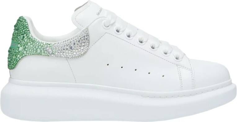 Alexander McQueen Witte Oversized Sneakers voor Vrouwen