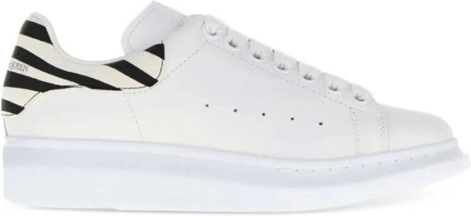 Alexander McQueen Witte Oversized Sneakers voor Vrouwen