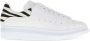 Alexander McQueen Witte Oversized Sneakers voor Vrouwen - Thumbnail 1