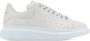 Alexander McQueen Witte Platform Sneakers met Geperforeerde Details - Thumbnail 1