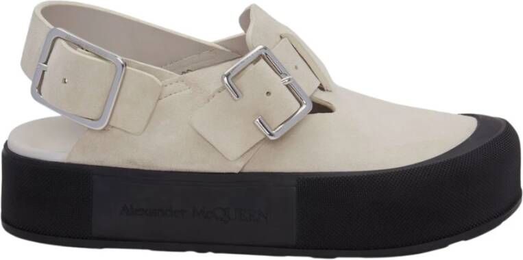 Alexander mcqueen Oversized Platte Schoenen Multikleur Leer Multicolor Heren