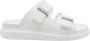 Alexander McQueen Witte Rubberen Sneakers - Thumbnail 1