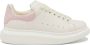 Alexander mcqueen Low-Top Sneakers Oversize Sneakers Leather White Pink in wit - Thumbnail 1