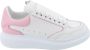 Alexander McQueen Witte Sneakers met Oversized Rubberen Zool - Thumbnail 1
