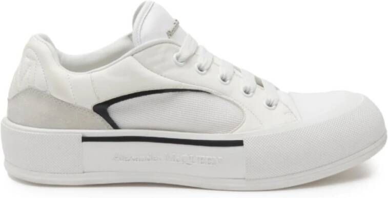 Alexander mcqueen Witte Sneakers met Oversized Rubberen Zool White Heren Schoenen