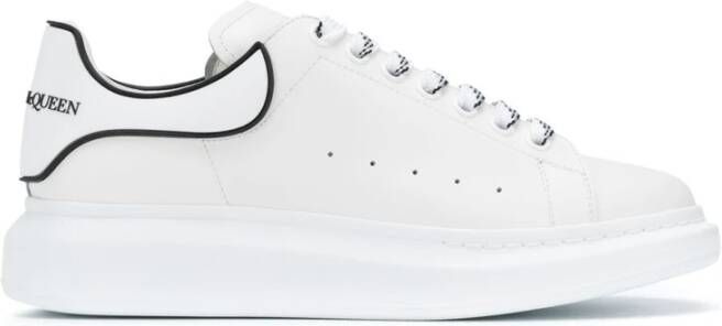 Alexander mcqueen Witte Sneakers met Oversized Zool White Heren