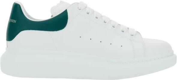 Alexander McQueen Witte Sneakers met Rubberen Zool