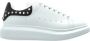 Alexander McQueen Witte sneakers met studs - Thumbnail 1