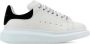 Alexander McQueen Witte Sneakers met Zwarte Suède Spoiler - Thumbnail 1