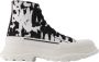 Alexander mcqueen Witte Stoffen Tread Slick Sneakers White Dames - Thumbnail 1