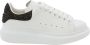 Alexander McQueen Witte Strass Zwarte Spoiler Sneakers - Thumbnail 1
