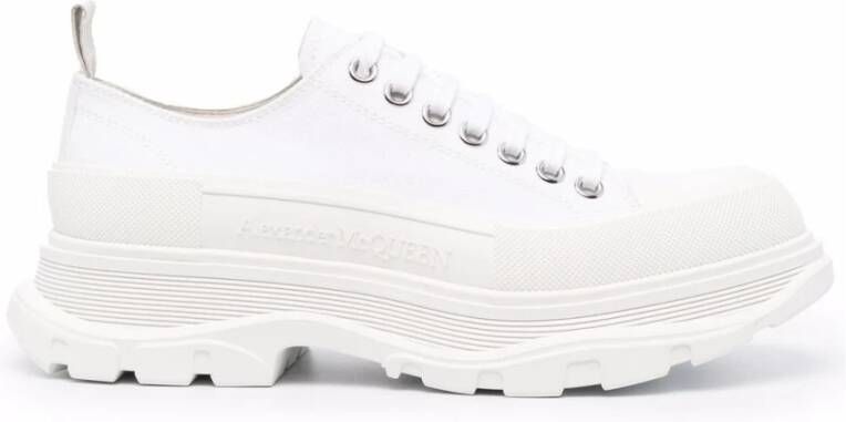 Alexander mcqueen Witte Tread Slick Sneakers White Heren