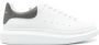 Alexander McQueen Witte Vetersneaker met Merkzool - Thumbnail 1