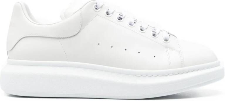 Alexander McQueen Leren sneakers met platformszool
