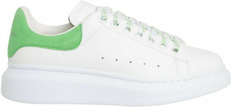 alexander mcqueen women's shoes leather trainers sneakers Oversize Wit Dames
