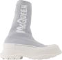 Alexander mcqueen Graffiti -laarzen Grootte: 37 Presta kleur: zilver Wit Dames - Thumbnail 9