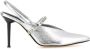 Alexander McQueen Zilveren Leren Revel Pumps Sandalen - Thumbnail 1