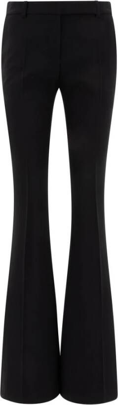 Alexander McQueen Zwarte Bootcut Broek Stijlvol
