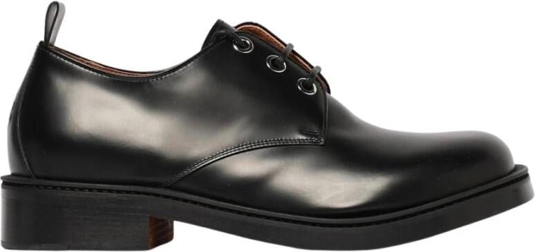Alexander McQueen Zwarte Brogue Veterschoenen Oxfords
