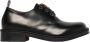Alexander McQueen Zwarte Brogue Veterschoenen Oxfords - Thumbnail 1
