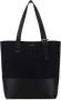 Alexander McQueen Zwarte canvas boodschappentas - Thumbnail 1