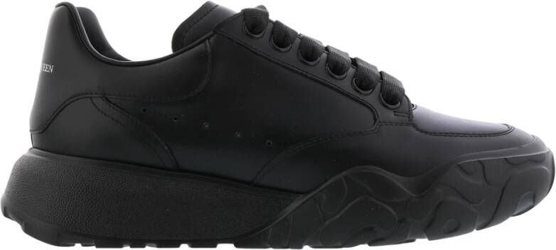 Alexander mcqueen Leath S.Rubbappa Cou Sneakers Zwart Dames