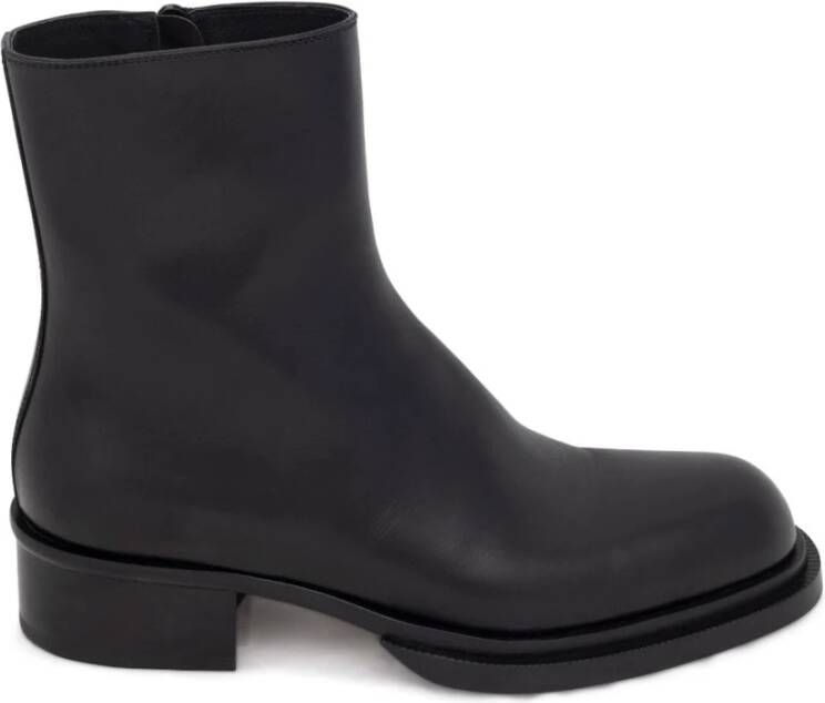 Alexander mcqueen H.Boot Tread.Le.S.Le Boxcar Stijlvolle upgrade voor Zwart