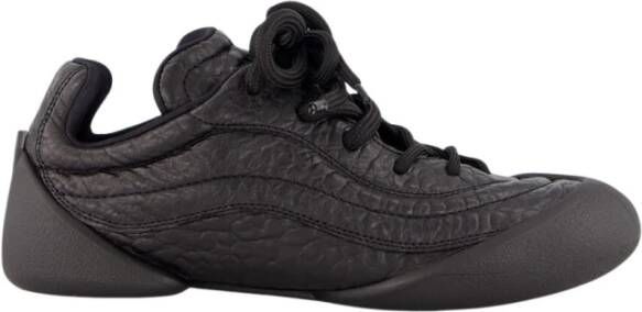 Alexander McQueen Zwarte Flexion Sneaker