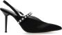 Alexander McQueen Zwarte hakken schoenen met polyurethaan sa stelling - Thumbnail 1