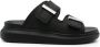 Alexander McQueen Zwarte Hybride Sandalen voor Vrouwen - Thumbnail 1