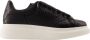 Alexander mcqueen Low-Top Sneakers Oversized Sneakers Leather Black in zwart - Thumbnail 1