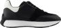 Alexander mcqueen Zwarte Leren Runner Sneakers Black Heren - Thumbnail 1