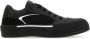 Alexander mcqueen Zwarte nylon en leren Plimsoll sneakers Black Heren - Thumbnail 1