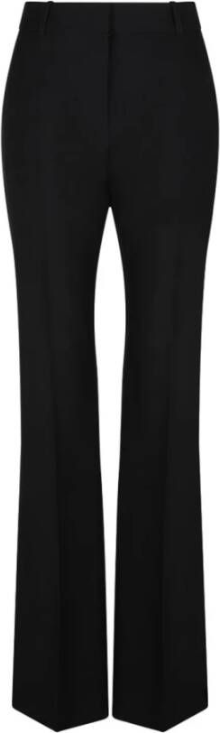 Alexander McQueen Zwarte op maat gemaakte bootcut-broek