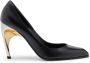 Alexander mcqueen Zwarte puntige neus stiletto hak Black Dames - Thumbnail 1