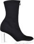 Alexander mcqueen Boots & laarzen Dames H.Boot Fabri.S.Rubb. Scuba Sof in zwart - Thumbnail 10