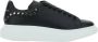 Alexander McQueen Zwarte Sneakers met Rubberen Zool - Thumbnail 1