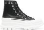 Alexander mcqueen Zwarte Tread Slick Enkellaarzen Zwart Heren - Thumbnail 1