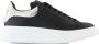 Alexander McQueen Zwarte Veterschoenen met Merkhiel - Thumbnail 1