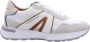 Alexander Smith Witte leren sneakers met blauwe details White - Thumbnail 43