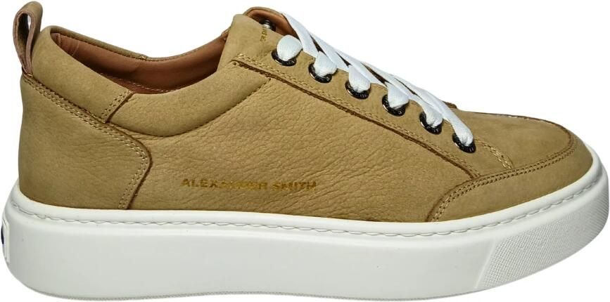 Alexander Smith Luxe Bond Street Beige Sneakers Beige Heren - Foto 3