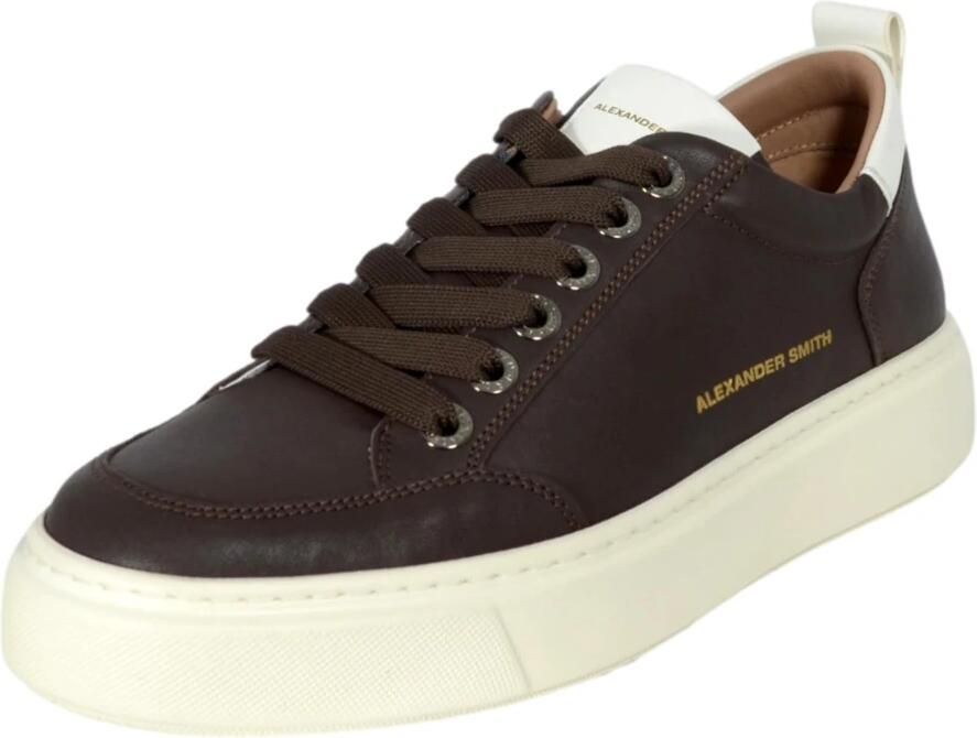 Alexander Smith Bond Street Sneakers Donkerbruin - Foto 4