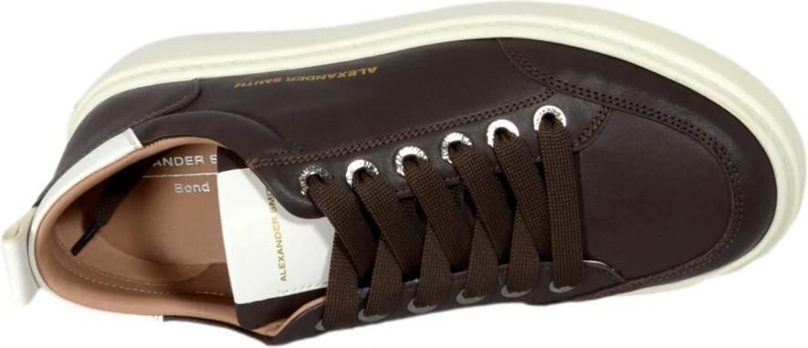 Alexander Smith Bond Street Sneakers Donkerbruin - Foto 9