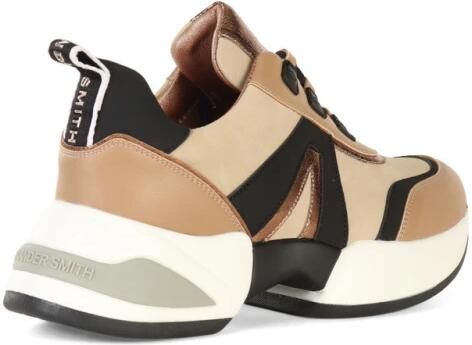 Alexander Smith Chunky Marble Sneakers met Gelamineerde Inzetstukken