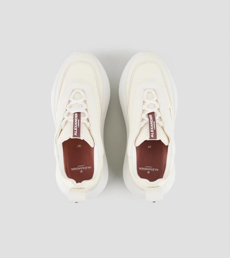 Santoni Gloria Double Buckle Sneakers White Heren - Foto 2